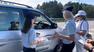 Автоинспекция напоминает о безопасности на трассе «Сибирь»